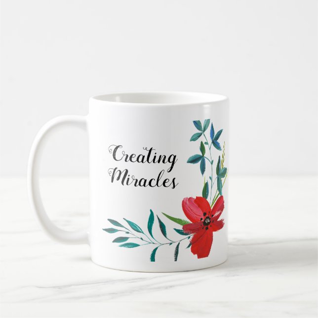 Classic Floral Gorgeous Coffee Mug (Left)