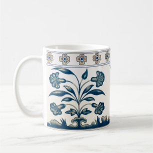 Classic Floral Ornament Print Coffee Mug