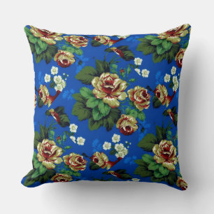 Classic Floral Pattern From The Past Cushion