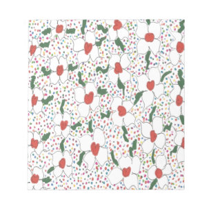 Classic Floral Pattern Notepad