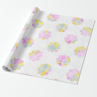 Classic floral pattern wrapping paper