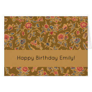 Classic Flower Chintz Pretty Soft Floral Design