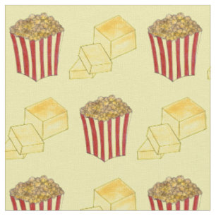 Classic Food Pairing Movie Theatre Popcorn Butter Fabric