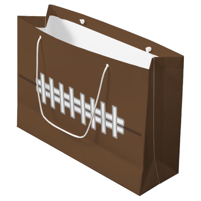 Classic Football Gift Bag (Front Angled)
