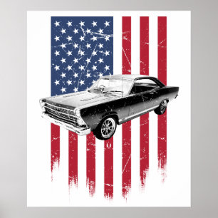 Classic Ford Fairlane 1967 Poster