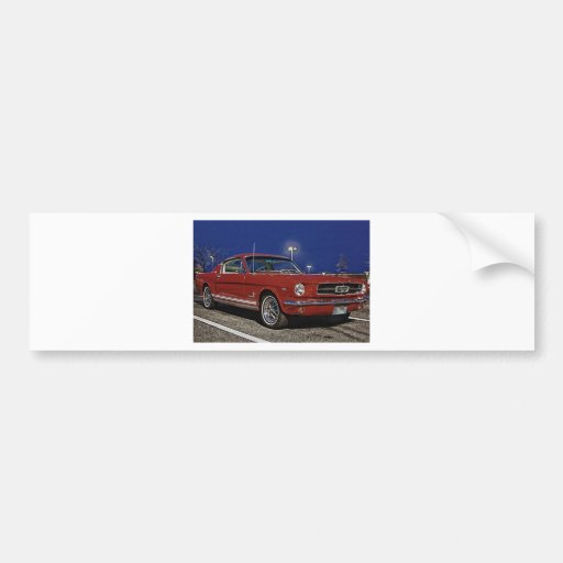 Ford mustang bumper stickers #10