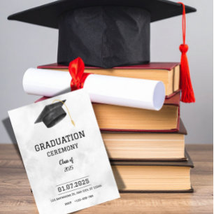 Classic Formal Graduation Announcement