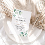 Classic Formal Green Leaves Nuestra Boda Wedding Invitation<br><div class="desc">This classic formal green leaves nuestra boda wedding invitation is perfect for a rustic Spanish wedding. The design features watercolor hand-drawn green leaves,  inspiring natural beauty.</div>