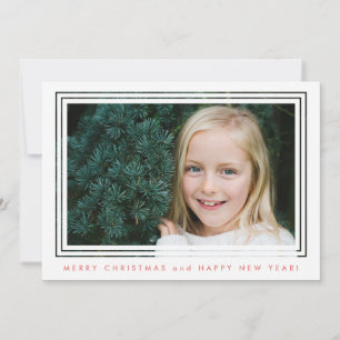 Classic Frame Christmas Photo Card