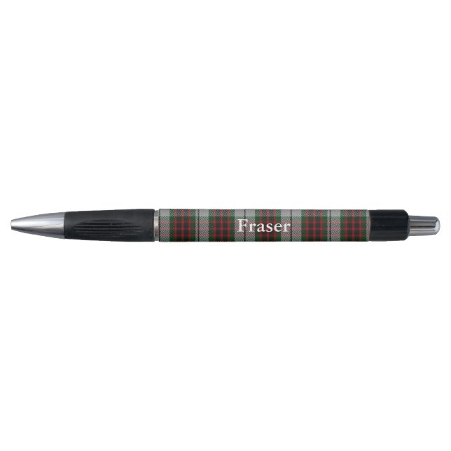 Classic Fraser Dress Tartan Plaid Custom Pen (Front)