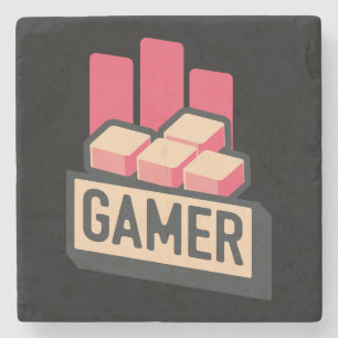 Classic Gamer Stone Coaster