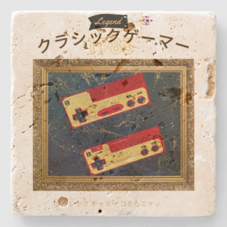 Classic Gamers Outta Sight 83 Stone Coaster