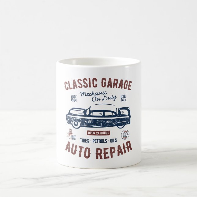 Classic Garage Auto Repair Coffee Mug (Creator Uploaded)