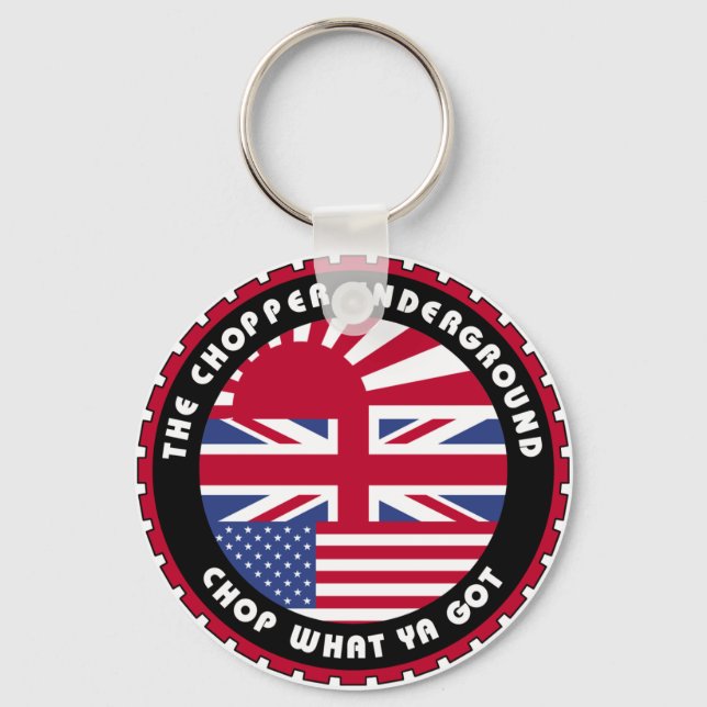 Classic Gear Keychain (Front)