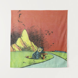 Classic Geo. Herriman Comic Art Wall Tapestry