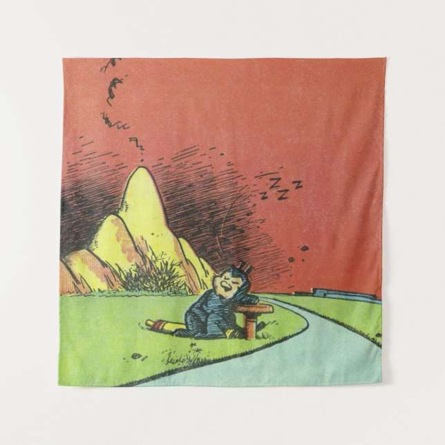 Classic Geo. Herriman Comic Art Wall Tapestry (Front)