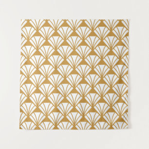 Classic Geometric: Art Deco Elegance. Tapestry