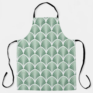 Classic Geometric: Art Deco Seamless Style Apron