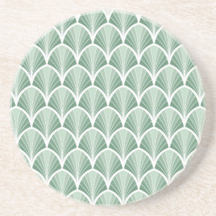 Classic Geometric: Art Deco Seamless Style Coaster