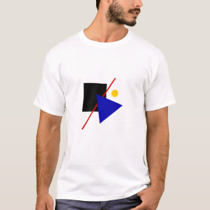 Classic Geometric Bauhaus Design T-Shirt
