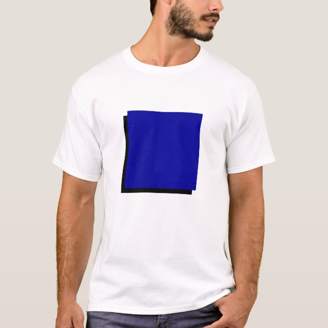 Classic Geometric Bauhaus Square T-Shirt (Front)
