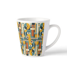 Classic Geometric design Mug, 11 oz