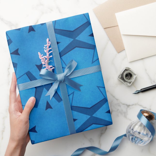 Classic Gift Artistic Initial Mother'S Day Wrapping Paper (Gifting)