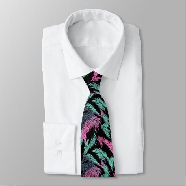 Classic Gifts For Men Tiger Skin Tie (Tied)