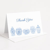 Classic Ginger Jars Blue And White Southern