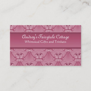 Classic Glam Business Card, Marvellous Mauve Card