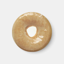 Classic Glazed Doughnut Novelty Magnet