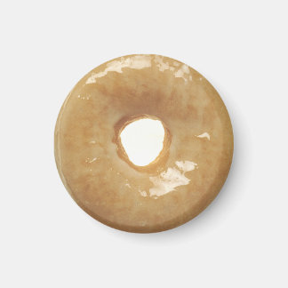 Classic Glazed Doughnut Novelty Magnet