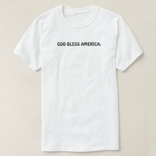 Classic God Bless America T-Shirt