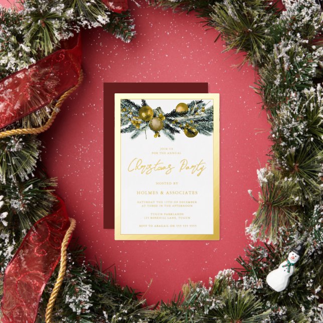 Classic Gold Corporate Christmas Party (Insitu)