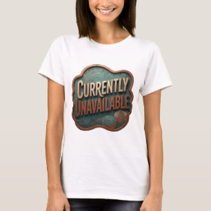 Classic Gold CURRENTLY UNAVAILABLE Artistic Motif T-Shirt