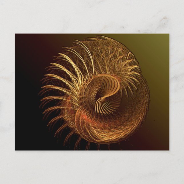 Classic gold postcard (Front)