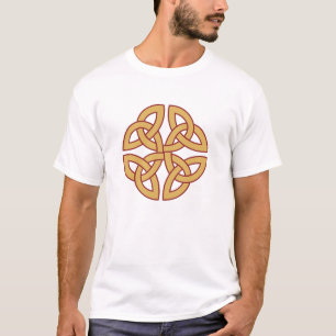 Classic Golden Celtic Knot T-Shirt