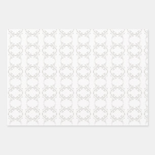 Classic Golden Wildflower Wrapping Paper Sheet