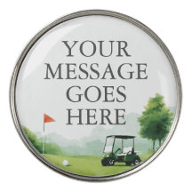 Classic Golf Buggy Custom Message