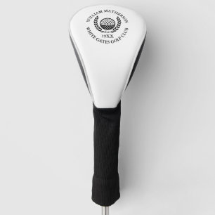 Classic Golf Club Name Personalised Head Cover