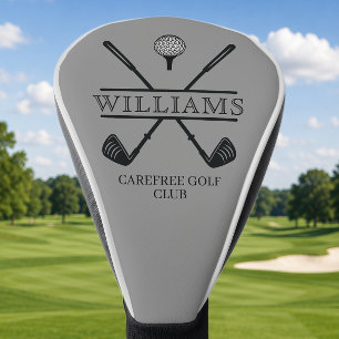 Classic Golf Club Player Name Golf Head Cover