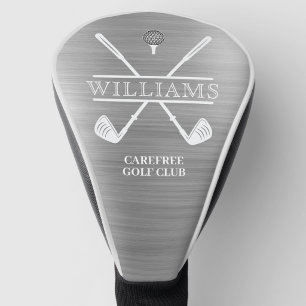 Classic Golf Club Player Name Grey Head Cover
