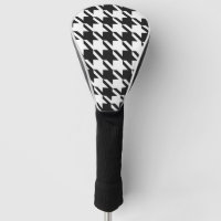 Classic Golfer Black Pepita Houndstooth Pattern