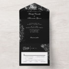 Classic Gothic Black Wedding