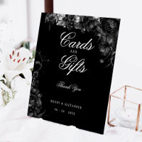 Classic Gothic Black Wedding Cards and Gifts