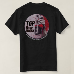 Classic Gothic Podcast Tee w/ Double Logo
