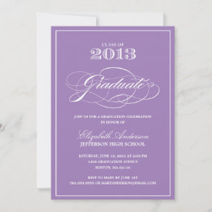 Classic Graduation Invitation