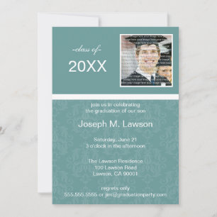 Classic Graduation Party Invitation