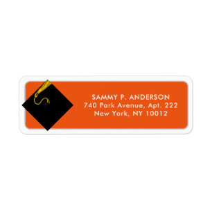 Classic Graduation Return Address Labels