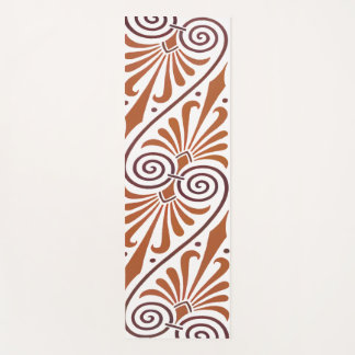 Classic Greek Elegance Neutral Yoga Mat